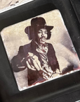 Glasunderlägg marmor Jimi Hendrix