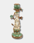 Ljusstake Leopard Resin - 25.5 cm