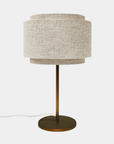 Komplett Bordslampa Takai Beige H37 cm