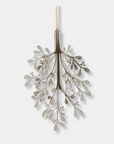 Juldekoration Mistletoe Silver 20/29 cm
