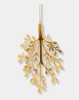 Juldekoration Mistletoe Mässing 20/29 cm