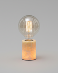 Lysande bordsarmatur MARBLE beige silkesmatt