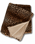 Pläd Leopard