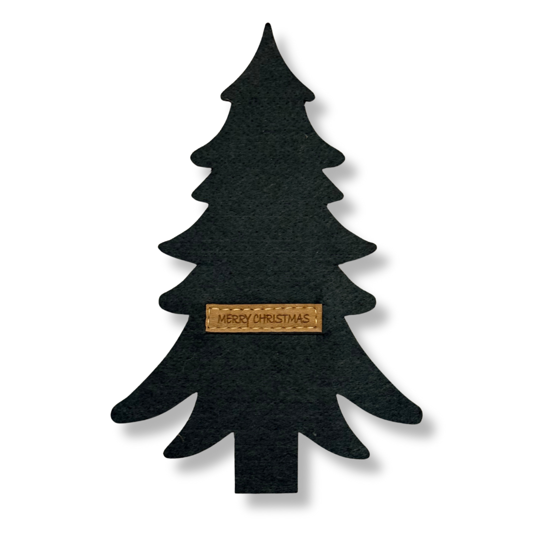Bestickhållare Jul 4-pack grön