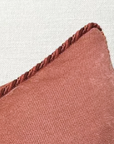 Kuddfodral Terracotta med keder