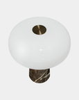 Trådlös Bordslampa Glossy Mini Grå brun