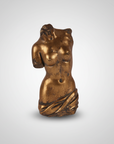 Kvinnobyst i resin - 19.2 cm