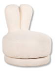 Barnfåtölj Teddy vit