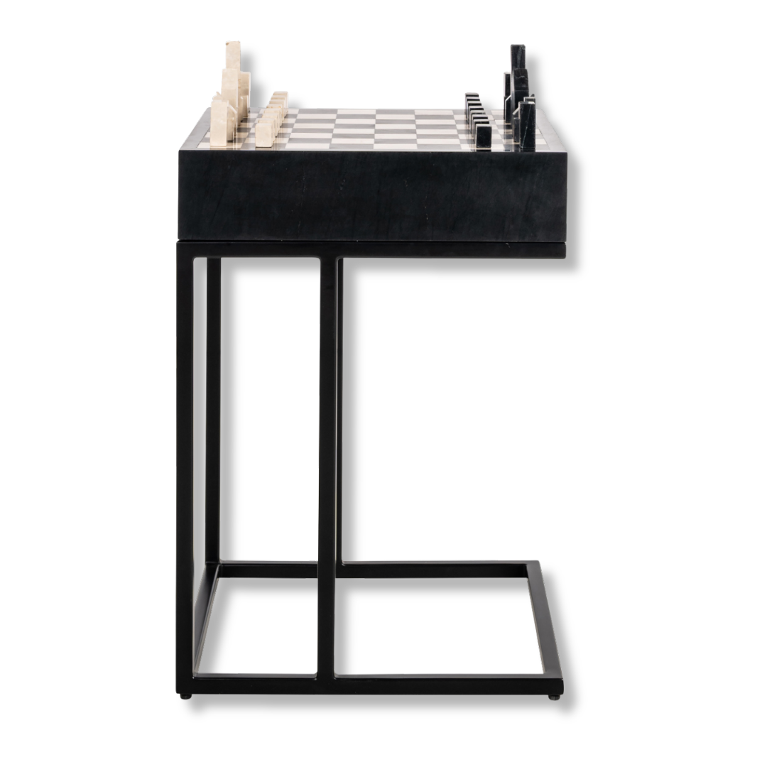 Sidobord Chess svart