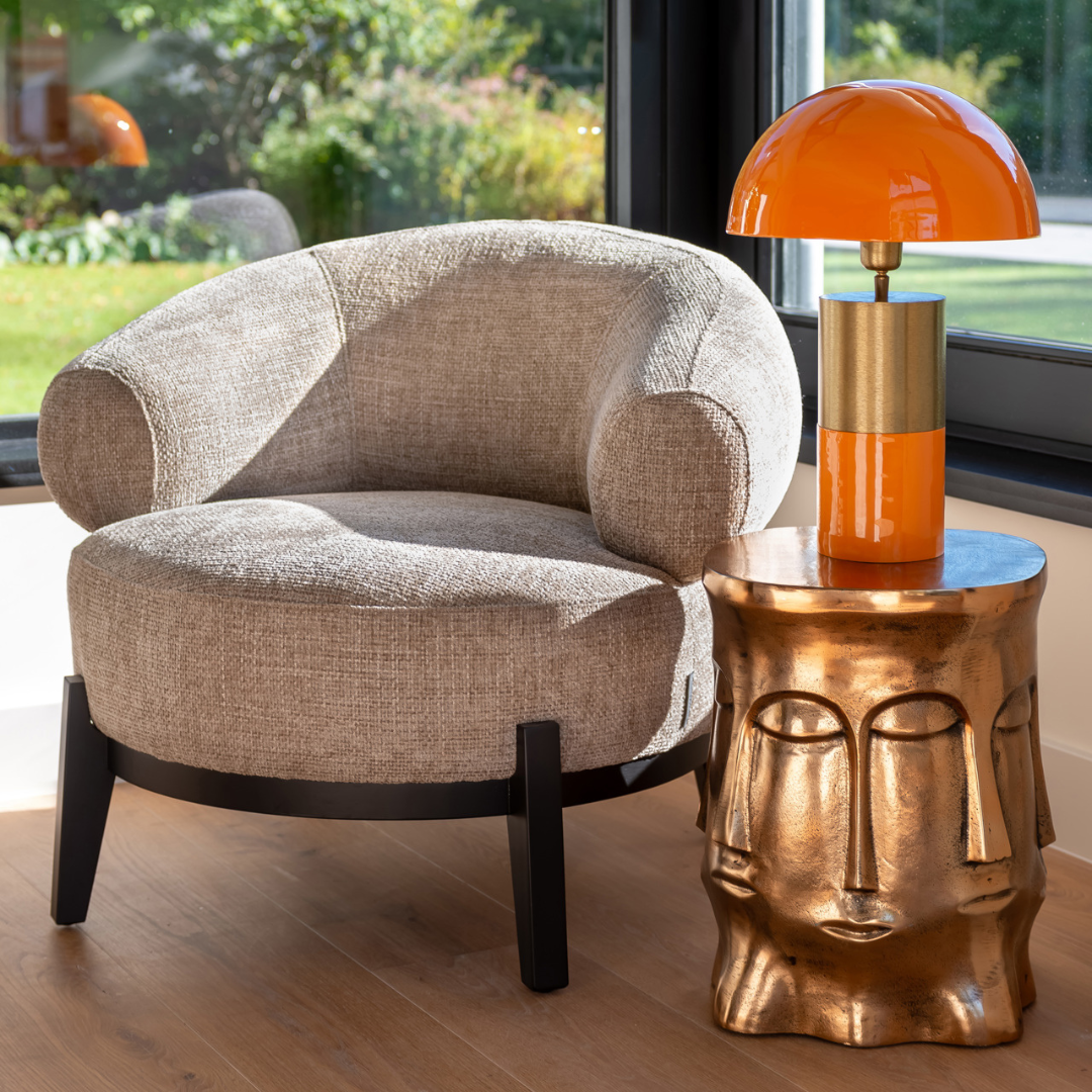 Loungefåtölj Milano beige