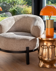 Loungefåtölj Milano beige