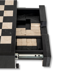 Sidobord Chess svart