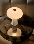 Trådlös Bordslampa Glossy Mini Vit
