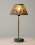 Lampfot Eris Marmor Antikmässing H42 cm