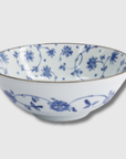 Ramenskål Natsu Karakusa Blå/Vit Ø 21 x 7.8 cm