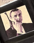 Glasunderlägg marmor James Bond