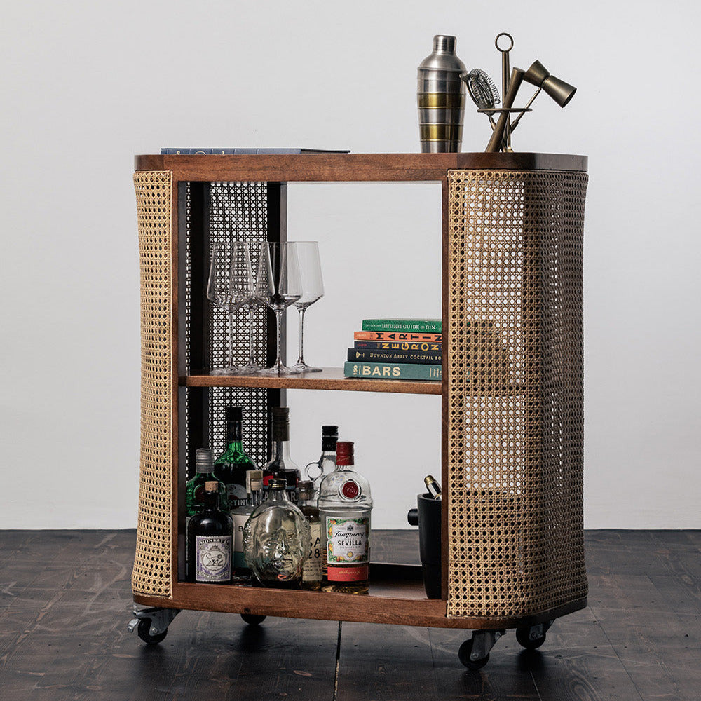 Vermont rattan trolley