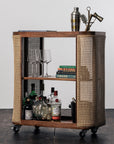 Vermont rattan trolley