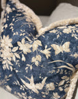 Kuddfodral blommigt tyg Ralph Lauren