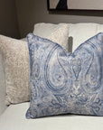Kuddfodral paisley tyg Ralph Lauren