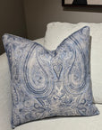 Kuddfodral paisley tyg Ralph Lauren