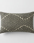 Kuddfodral silkessammet Les Ottomans Svart/Beige