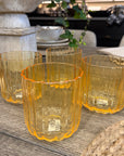Tumblerglas gul 35 cl 4-pack