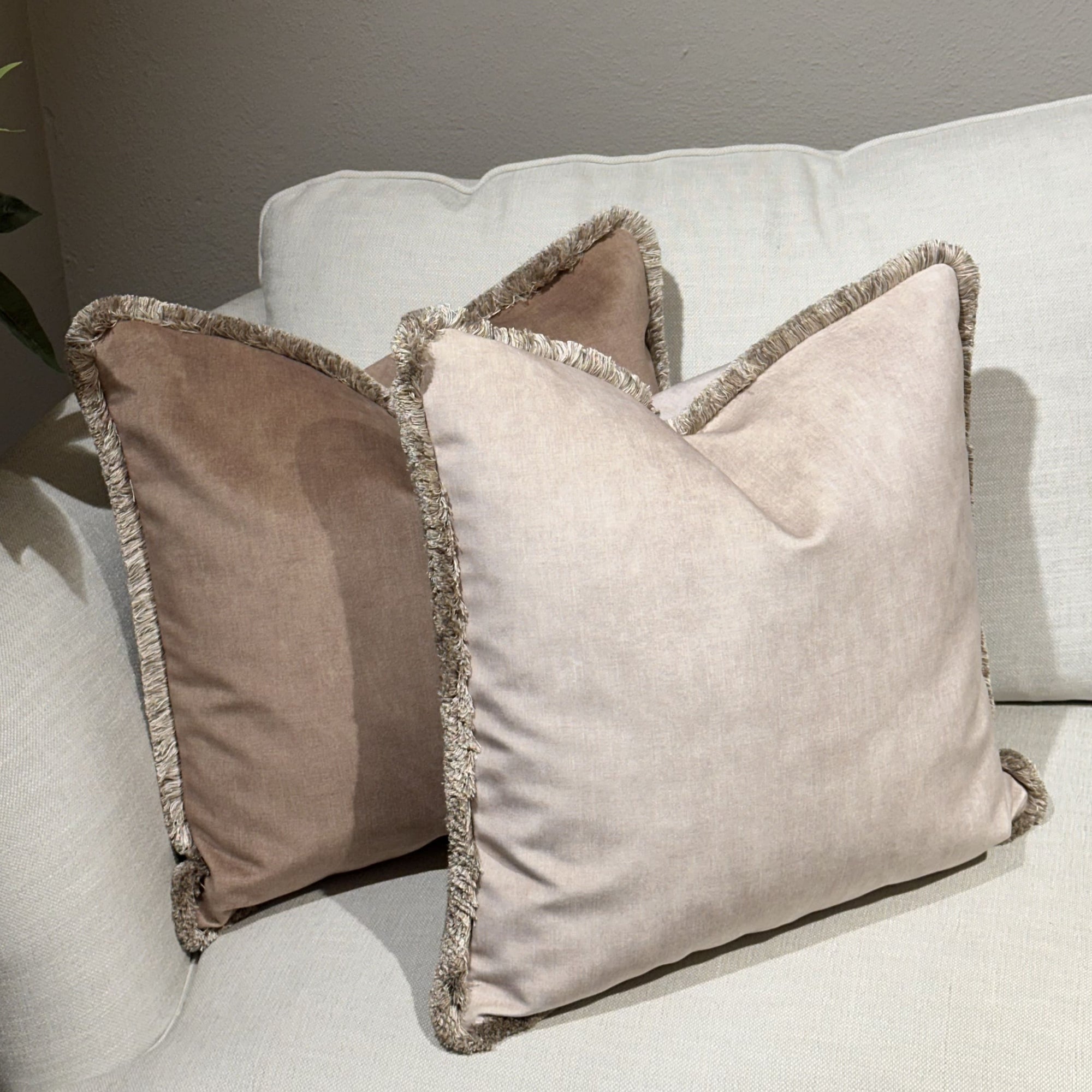 Kuddfodral Sammet med Frans - Martello Parchment