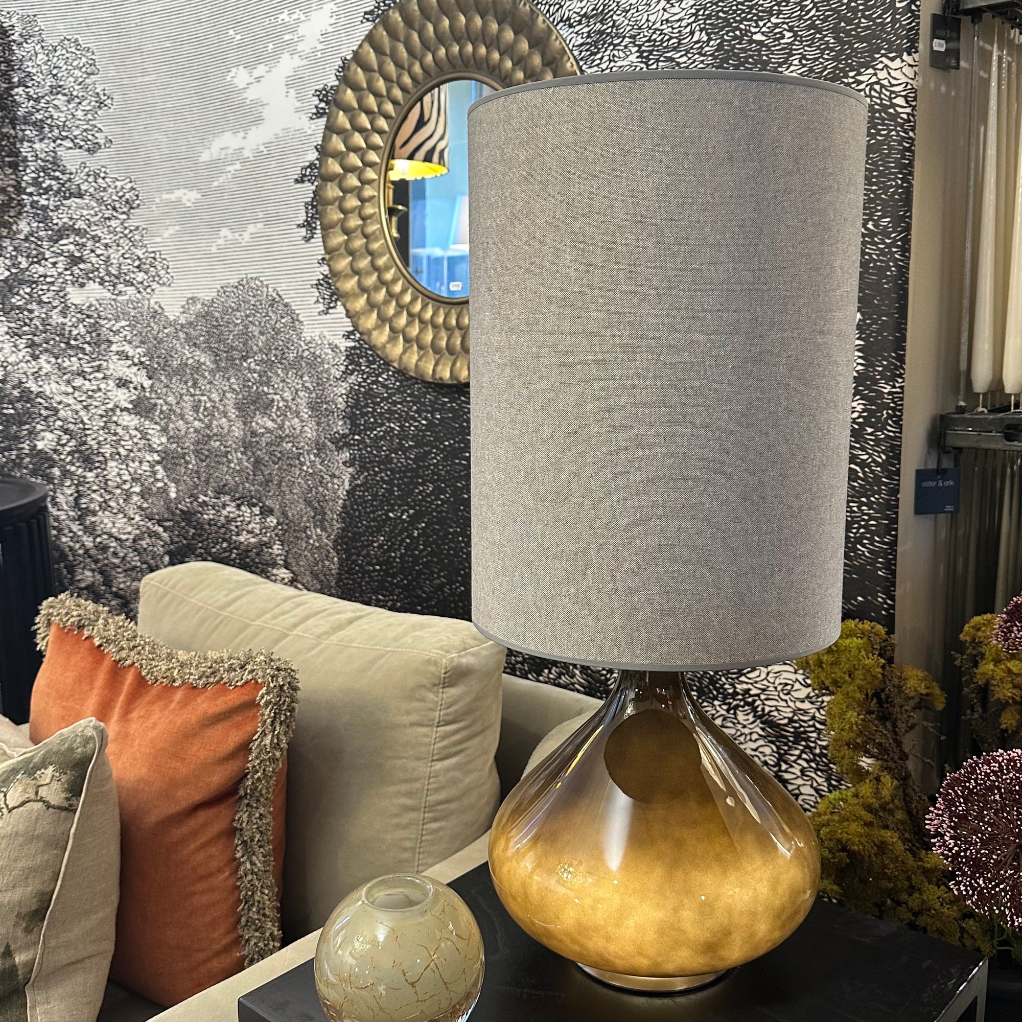 Lampa Flavia Large Milano Gris