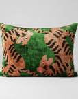 Kuddfodral silkessammet Les Ottomans Tiger