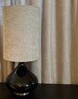 Lampa Flavia Large Svart Budapest Beige