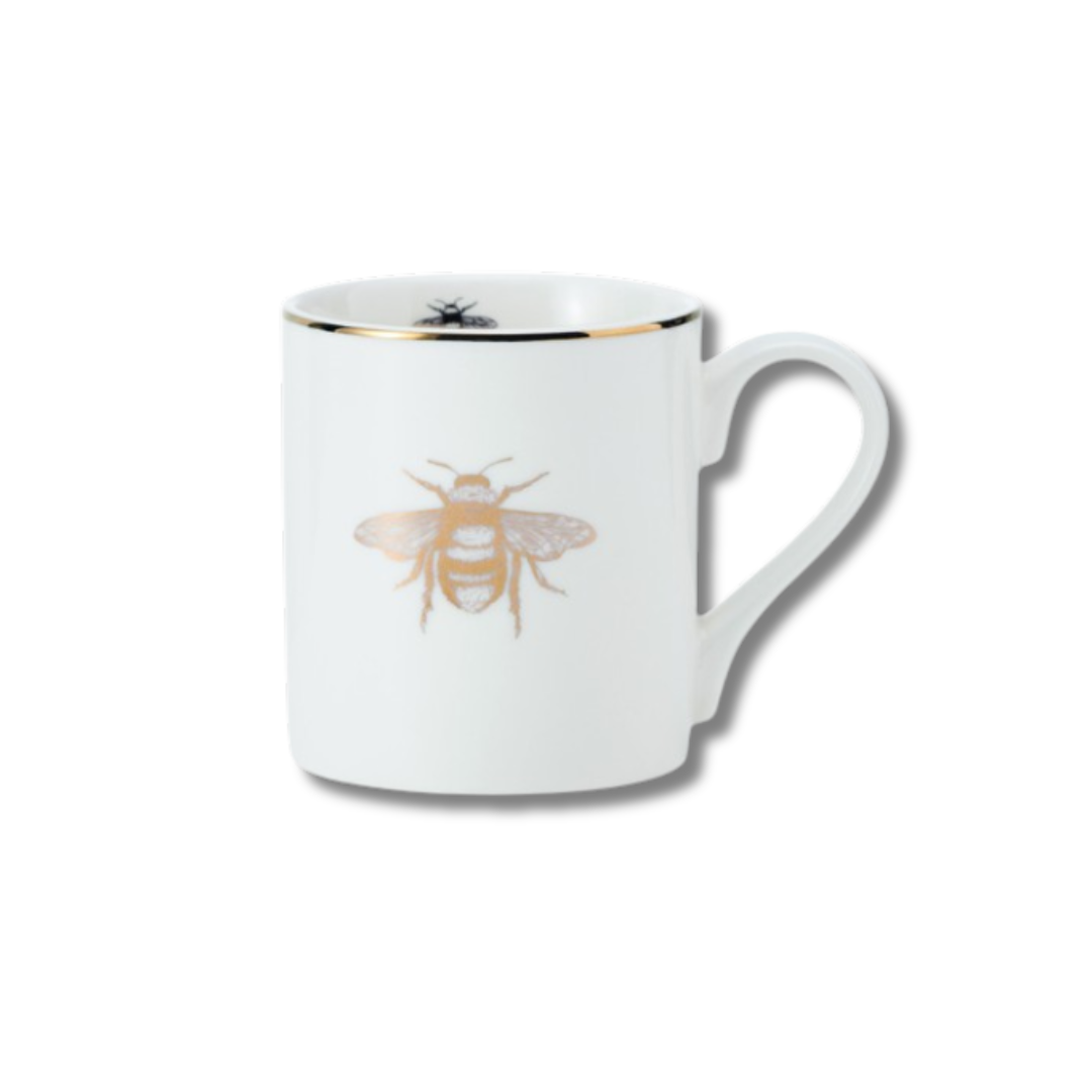Queen Bee Porslinsmugg med rak sida