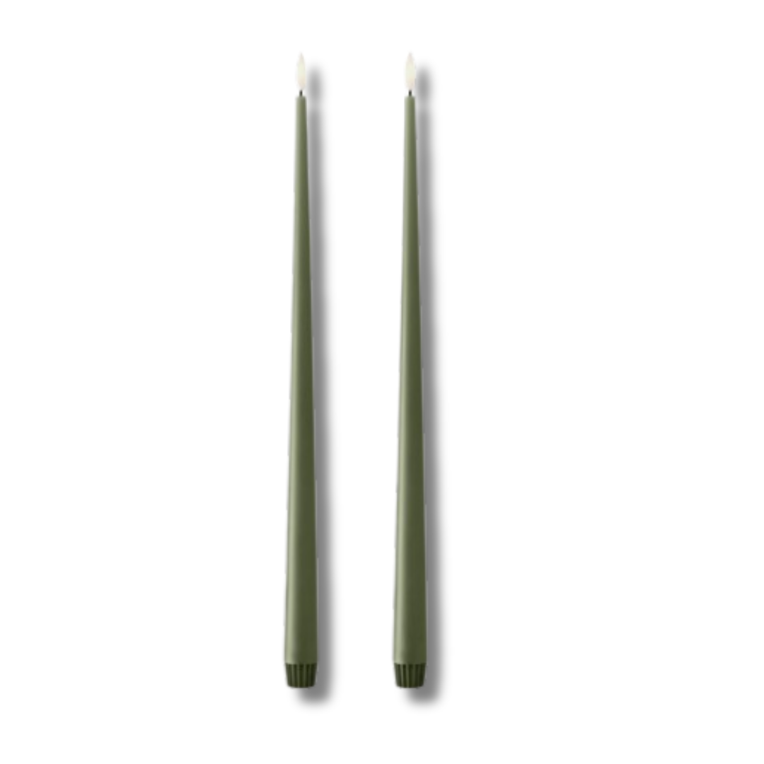 ESTER & ERIK LED ljus 2 pack GREEN SOIL 40 CM