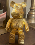 Dekoration Björne Bear sittande guld