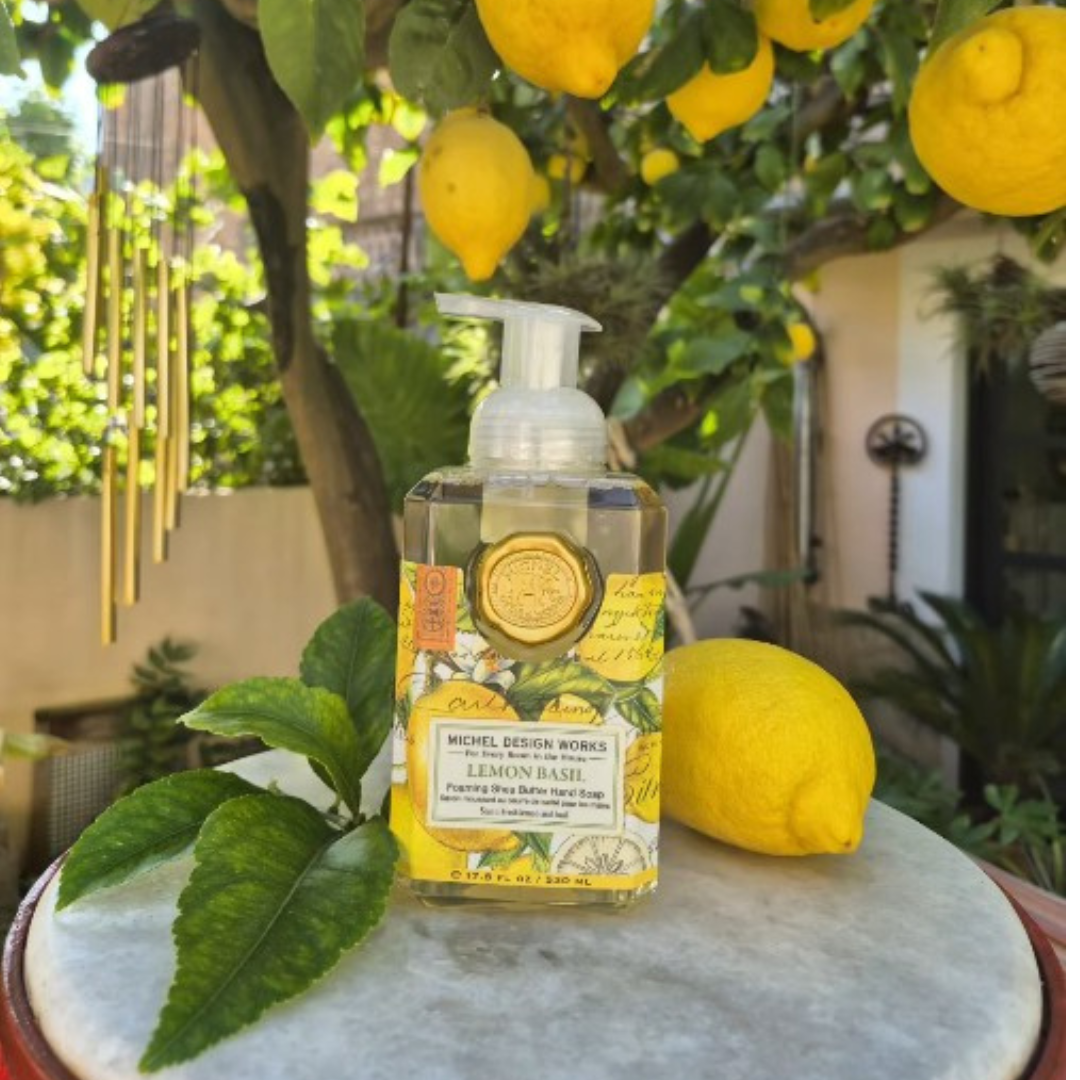Skumtvål Lemon Basil-MICHEL DESIGN WORKS (2-pack 398 kr)