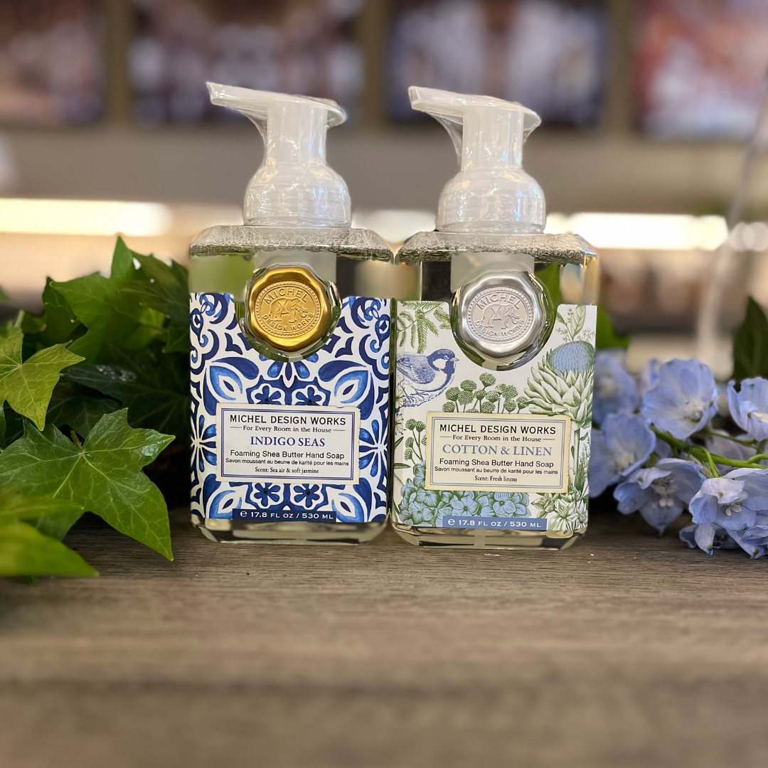 Skumtvål Indigo Seas & Cotton & Linen 2-Pack