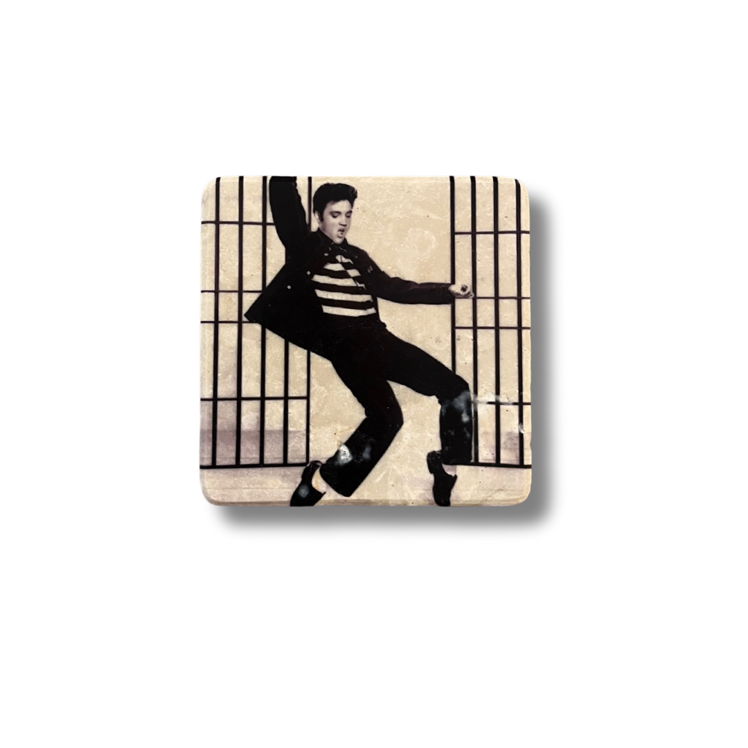 Glasunderlägg Elvis