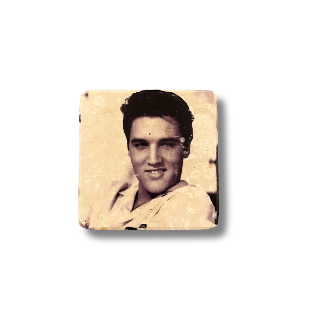 Glasunderlägg Elvis