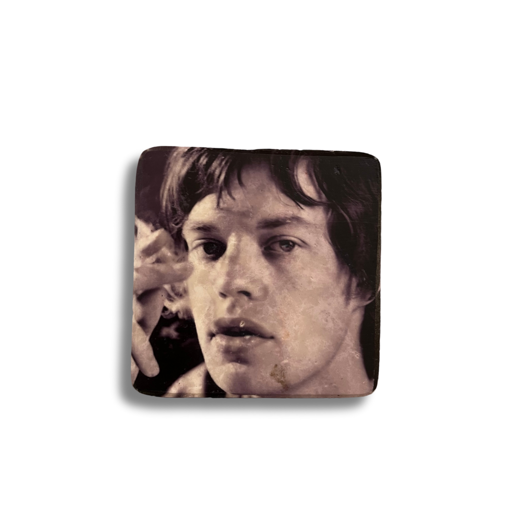 Glasunderlägg Mick Jagger