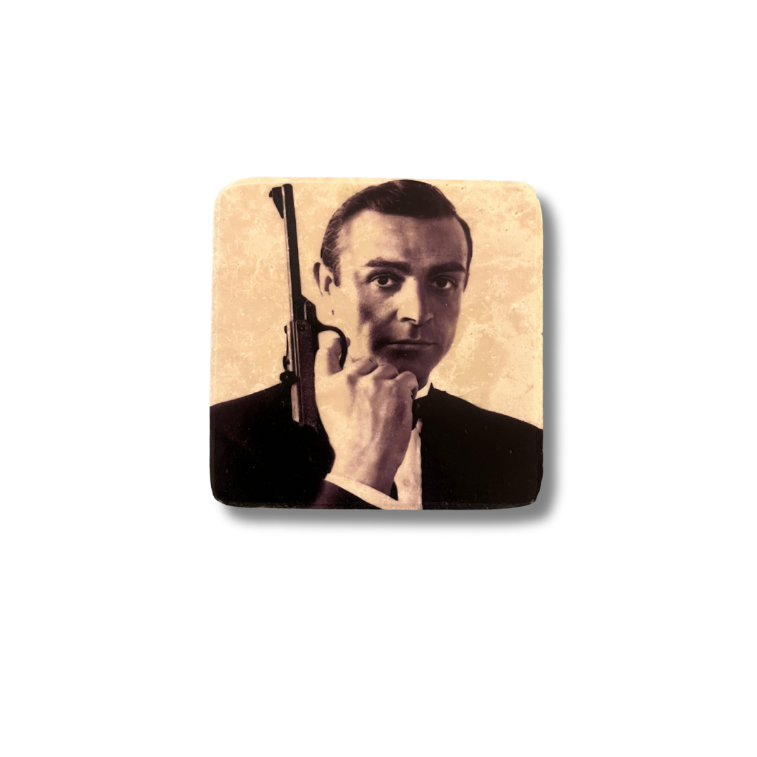 Glasunderlägg James Bond