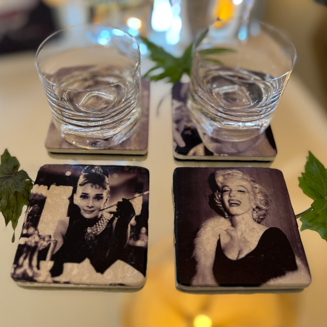 Glasunderlägg Marilyn Monroe
