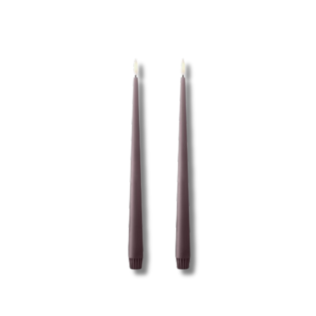ESTER & ERIK LED ljus 2 pack WINTER ROSE 30CM