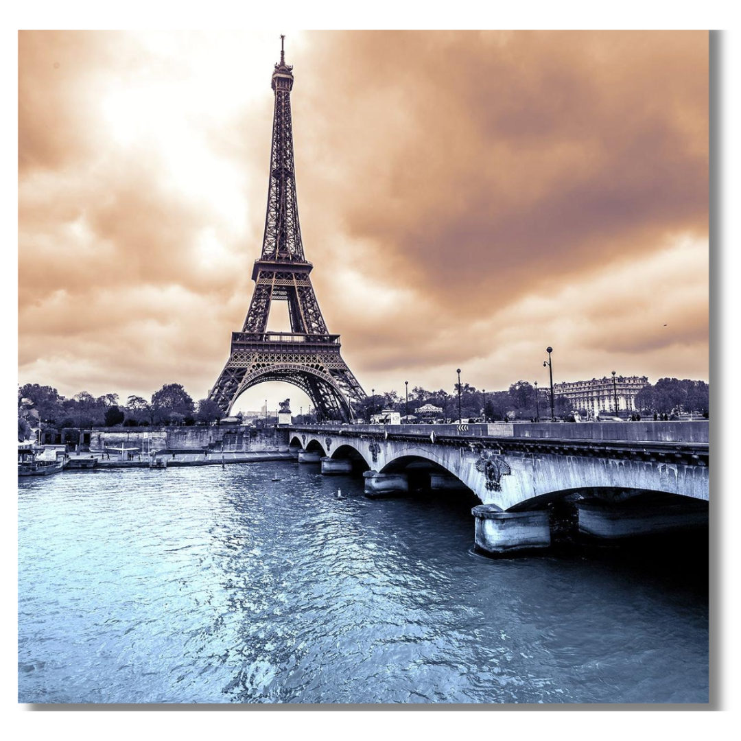 Tavla Aluminium art Paris