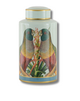 Lockurna i Keramik Macaw