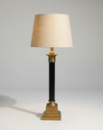 Lampfot Karl Låg Oxid/svart