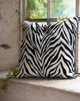 Kuddfodral ZEBRA svartvitt