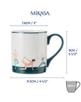 Mikasa Yoga Porslinsmugg