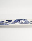 Tallrik Japonism Dragon, Blå Ø 28.5x14x2.5cm