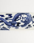 Tallrik Japonism Dragon, Blå Ø 28.5x14x2.5cm