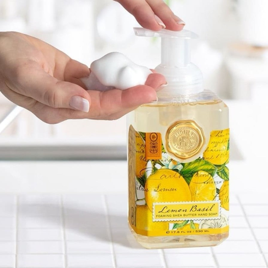 Skumtvål Lemon Basil-MICHEL DESIGN WORKS (2-pack 398 kr)
